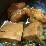 食彩厨房 甚兵衛 - クエの肝と脂身