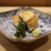 鮨 あらい - 海うなぎを炙って。