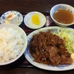 宝来 - 生姜焼き定食