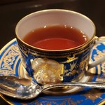 鉄板焼 富貴亭 - 紅茶　ティーカップが素敵でした