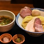 つけ麺 舞 - 濃厚つけ麺　わさび　トリュフ塩