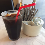 銀座 ラサ マレーシア - ドリンク「アイスコーヒー」！