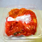 Akaitougarashi - 白菜キムチ　３００ｇ　５４０円（税込）中包装【２０１９年１０月】