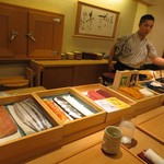 寿し道 桜田 - ネタ勢ぞろい