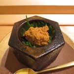 寿し道 桜田 - あん肝のパテ
