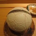 寿し道 桜田 - 鰆と銀杏のお椀