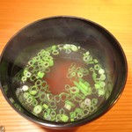 寿し道 桜田 - 汁物