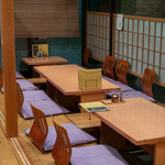 会席料理 かど36 - 2019.10 掘りごたつ式の座敷