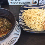 拉麺二段 - つけ麺 普通盛（750円）
