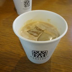 丸山珈琲  - 購入者サービスのアイスラテ