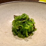 はっこく - 2019.8.  ピーマンの塩昆布和え