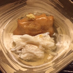 道人 - 雄の渡り蟹、蓮根饅頭