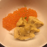 道人 - 由良の雲丹といくらのご飯