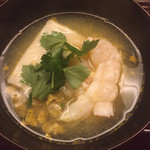 道人 - 伊勢海老の味噌汁、胡麻の葛煉り