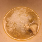 道人 - 伊勢海老の味噌汁かけご飯