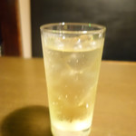 焼肉 炙屋武蔵 - 梅酒のソーダ割