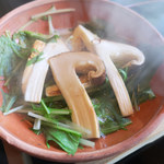 錦 - 蒸し焼き松茸