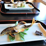 錦 - あゆ塩焼き