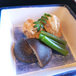 錦 - 桜宿膳　下段 炊合わせ