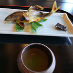 錦 - あゆ塩焼き