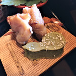 錦 - 地鶏味噌漬　ひさご厚焼き　