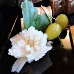 錦 - 菊花大根　翡翠銀杏松葉打ち