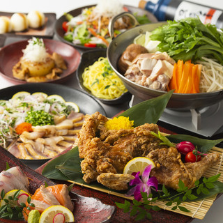 自慢の鍋も！最大3H飲み放題付きコース3000円台～