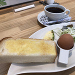 ブルーカフェ - ブレンドコーヒー400円と日替わりモーニング