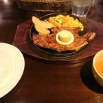 MOBY - MOBYステーキランチ　@1400