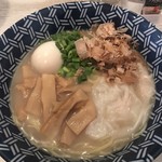 ざいとん - 限定麺、鶏白湯750円！