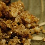 茶茶 - コースに＋２００円でガーリックライス