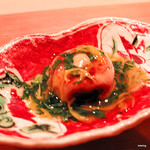 野嵯和 - 海老芋尾の銀餡かけ