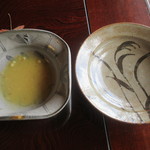 飴源 - 自家製酢味噌をたっぷりと