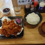 満点屋 - 唐揚げ大盛 800円