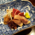 鳥田中 - 湯引き