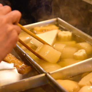 ほっこり優しい味わい◎関西風に仕立てあっさりとした【おでん】