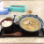 ルート・カツラ - 料理写真:ライスとチャンポンメン