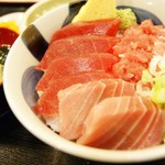 Tuna lovers Tsukiji red bowl lunch