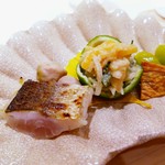 新ばし 星野 - 盛り込まれた一品一品が見事