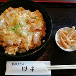 手打ちうどん 団平 - 「親子丼」600円+税