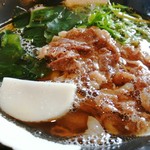 手打ちうどん 団平 - 肉わかうどんアップ