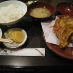 Tenkichi - かき揚げ定食です。