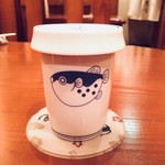 日本酒と肴と卵 猫と卵 - ひれ酒はその場で火をつけて提供致します