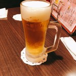 Shuurakuen - 生ビールで乾杯
