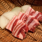 Saru tori - おススメの那須郡司豚串カツ