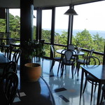 れんが屋 - 眺めの良い店内