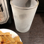 中華そば べんてん - 冷え冷えグラス