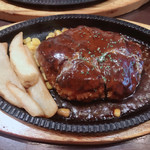 熟成肉バル 神保町style - 鉄板ハンバーグ