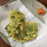 てんまさ - 納豆大葉揚げ(380円)