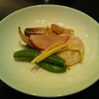 赤坂璃宮 銀座店 - 二種海鮮と季節野菜の炒め